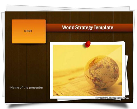 PowerPoint World Strategy Template