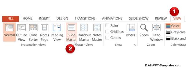 View Slide Master
