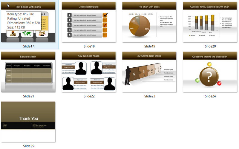 PowerPoint Keys to Market Template 02