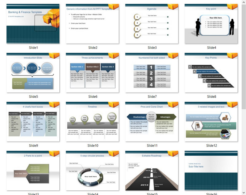 PowerPoint Commodities Market Template 01