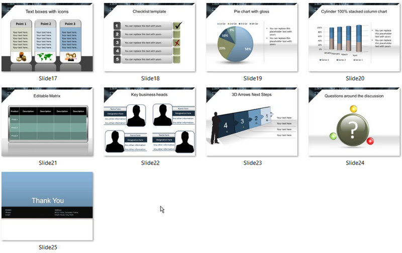 PowerPoint Finance Money Exchange Template 02