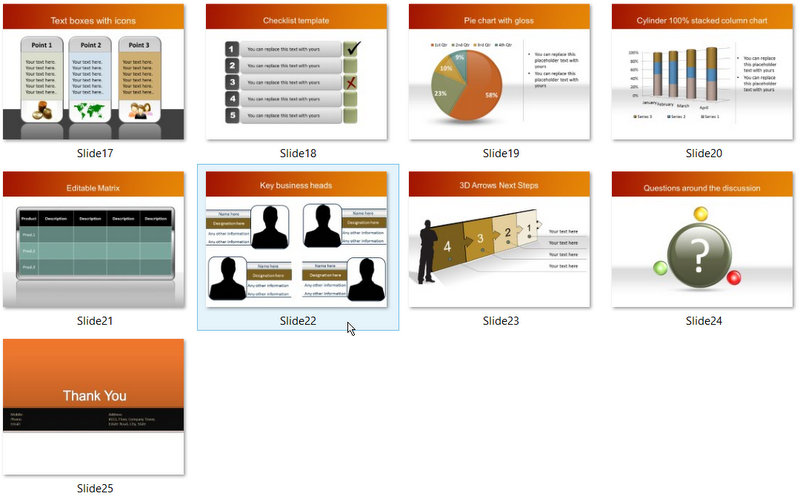 PowerPoint Banking Check Template 02