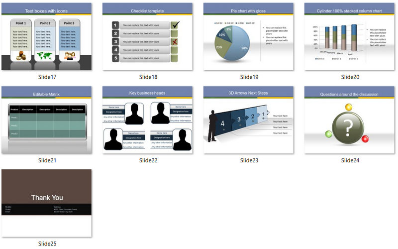 PowerPoint Online Banking Template 02