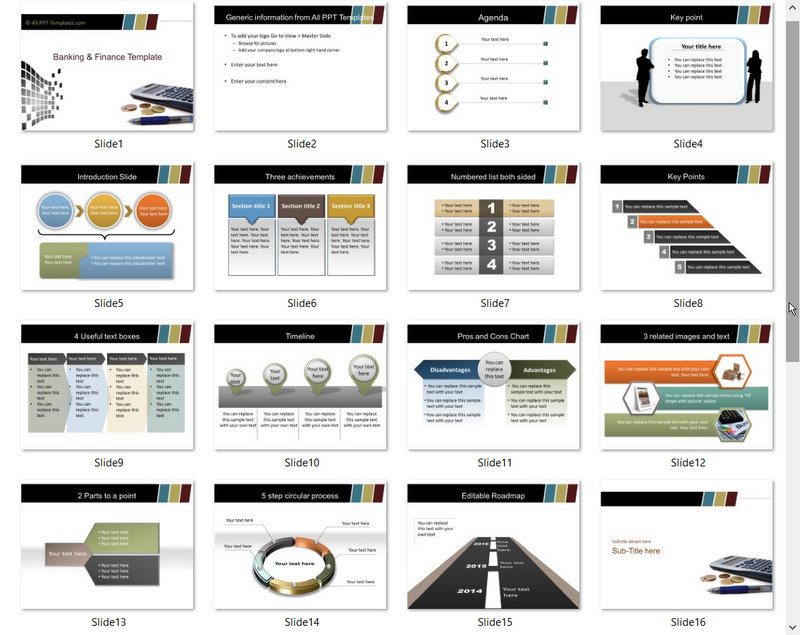 PowerPoint Money Calculation Template 01