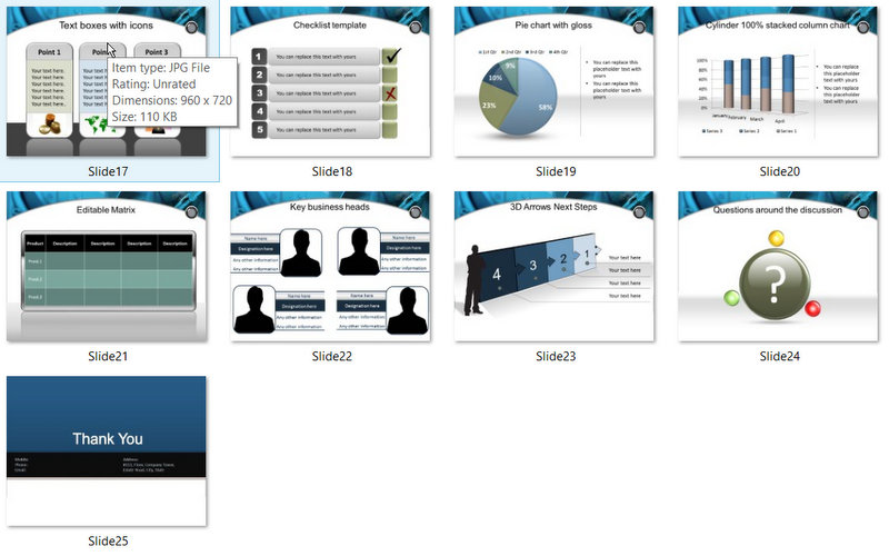 PowerPoint Finance Savings Template 02
