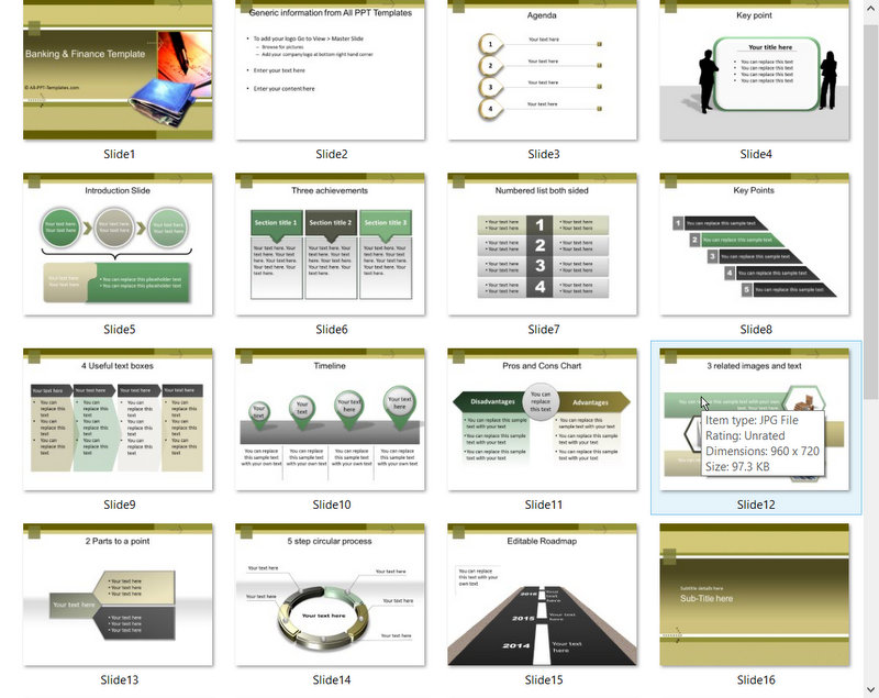 PowerPoint Financial Planning Template 01