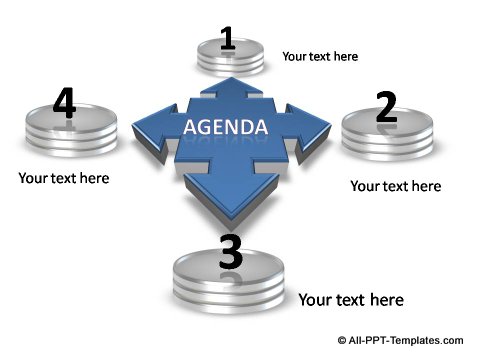 3D PowerPoint Arrow 03