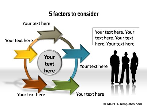 3D PowerPoint Arrow 10
