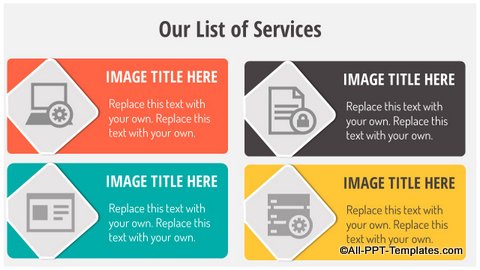 List of services Slide