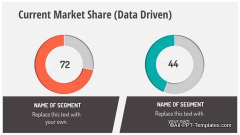 Doughnut Infographics Slide