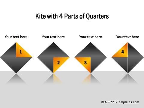 PowerPoint infographic Kite