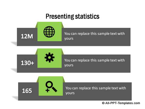PowerPoint infographic statistics