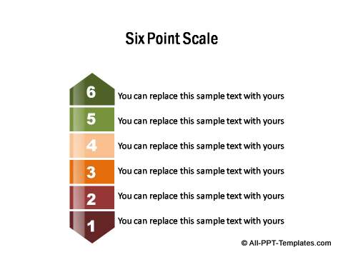 PowerPoint infographic scale