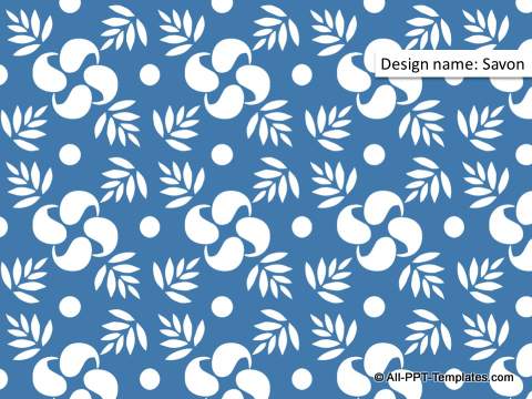 Flower Theme Pattern from PowerPoint