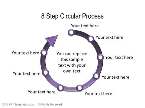 PowerPoint 3D Circle 02