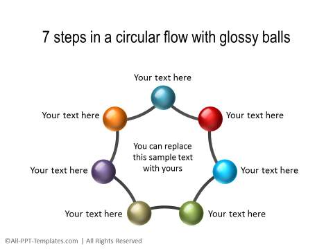 PowerPoint 3D Circle 05