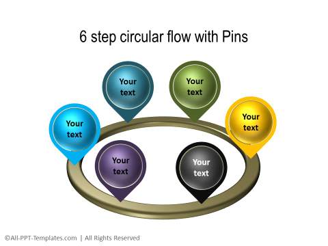 PowerPoint 3D Circle 07