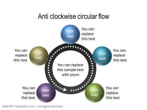 PowerPoint 3D Circle 08