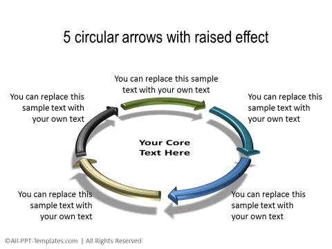 PowerPoint 3D Circle 11