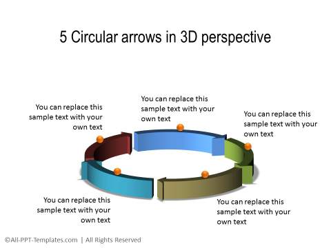 PowerPoint 3D Circle 12