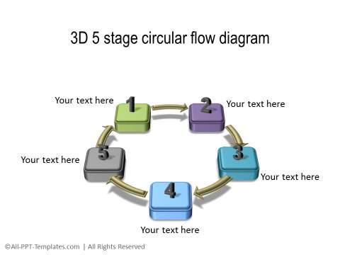 PowerPoint 3D Circle 13