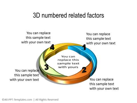 PowerPoint 3D Circle 31