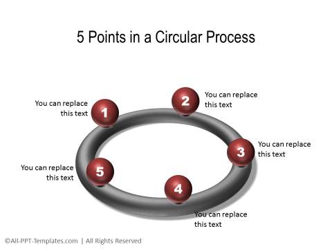 PowerPoint 3D Circle 36