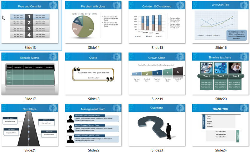PowerPoint Engineering Computers Template 02
