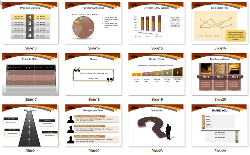 PowerPoint Engineering Drawing Template 02