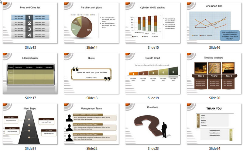 PowerPoint Engineering Technical Template 02