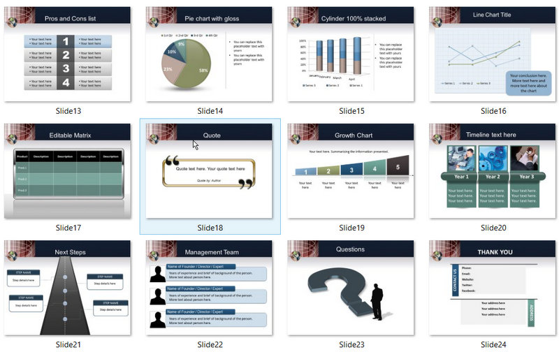 PowerPoint Engineering World Template 02