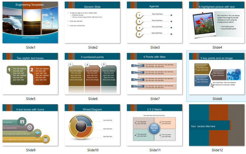 PowerPoint Renewable Energy Template 01