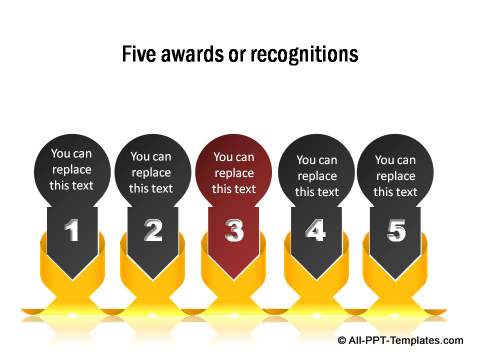 5 awards or recognition