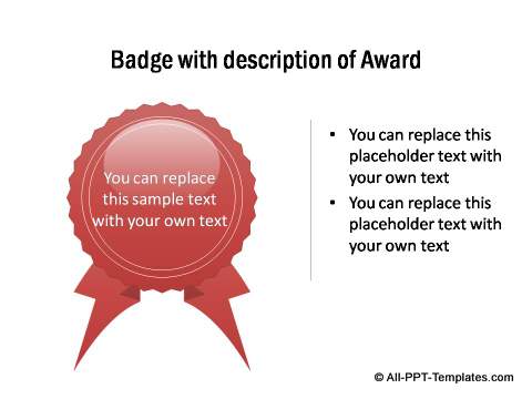 Badge of appreciation