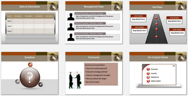 PowerPoint Group Effort Charts 3