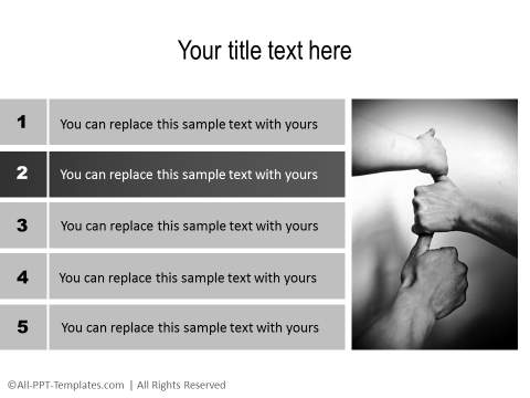 PowerPoint Bullet Point List 02