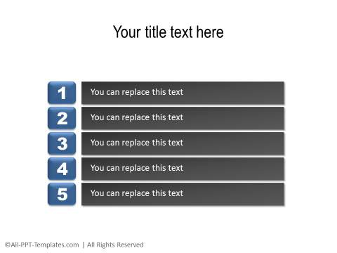 PowerPoint Bullet Point List 09