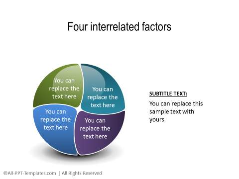 PowerPoint Segmented Circle 02