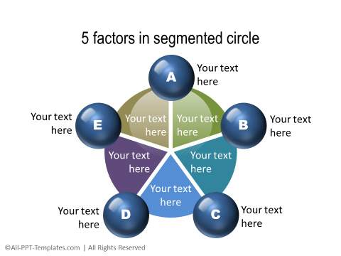 PowerPoint Segmented Circle 04