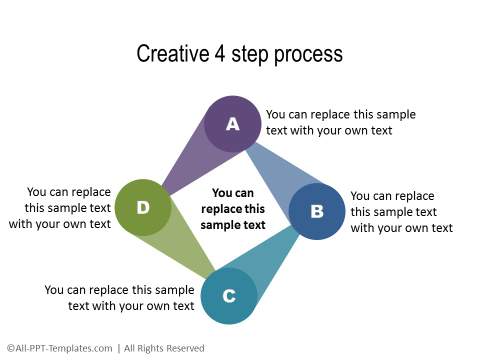 PowerPoint Circular Flow 24