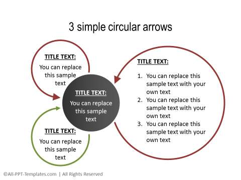 PowerPoint Circular Flow 35