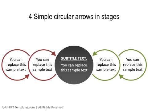 PowerPoint Circular Flow 37