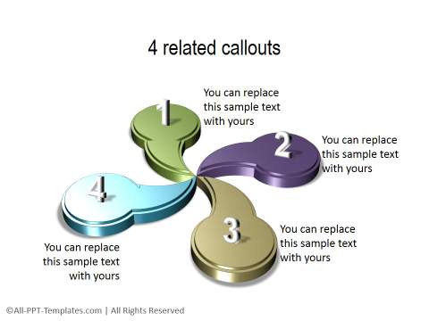 PowerPoint Circular List 09