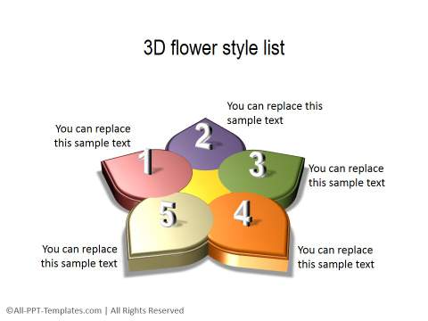 PowerPoint Circular List 13