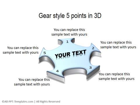 PowerPoint Circular List 15