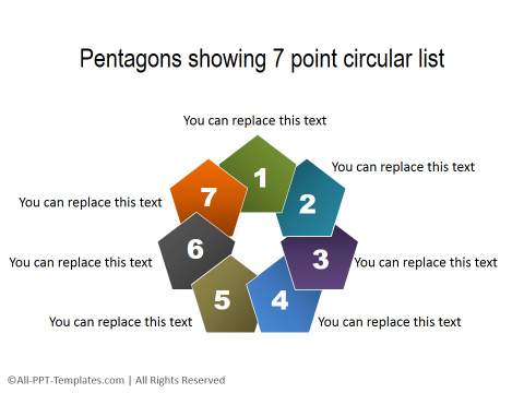 PowerPoint Circular List 27