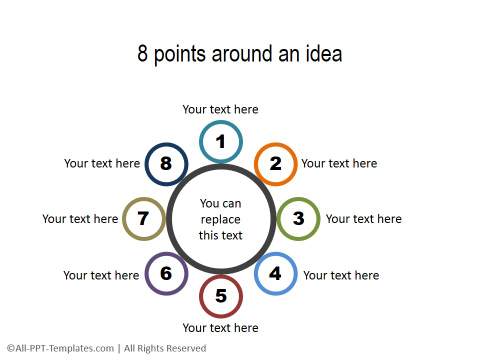 PowerPoint Circular List 28