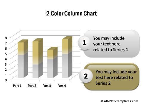 PowerPoint column chart 03