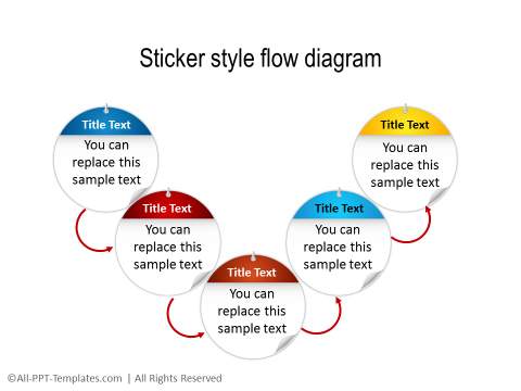 PowerPoint Creative Process Flow 14