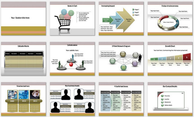 PowerPoint Egifting Services Charts 2